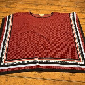 Michael Kors Square Poncho, Size‎ S/M